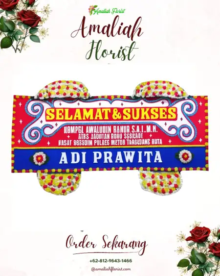 Papan Bunga Ucapan Selamat Joyosuran